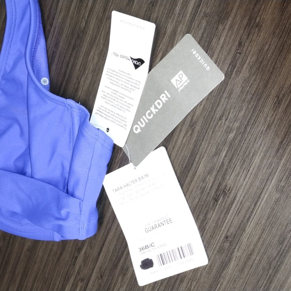 Athleta Tara Halter Bikini Top Size 36 B/C - Picture 3 of 8